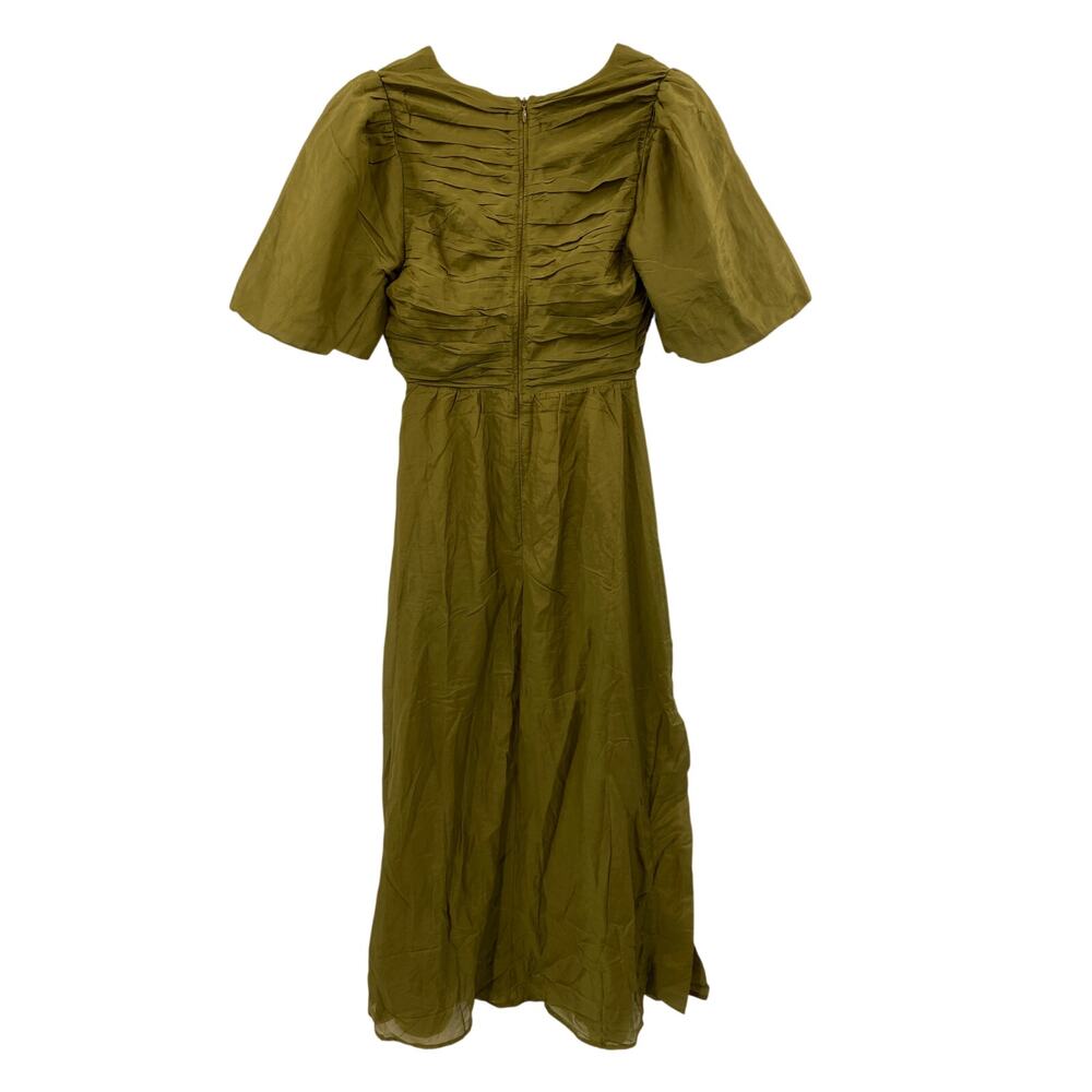 DISSH 6 Frankie Olive Cutout Midi Dress - Picture 6 of 12
